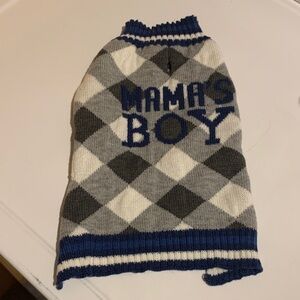 Vibrant Life Mama’s Boy Dog Sweater
